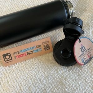 TemperCraft 22oz Insulated Water Bottle